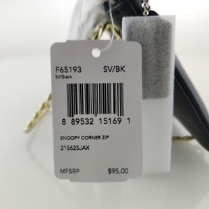 Coach Snoopy Corner Zip Wristlet